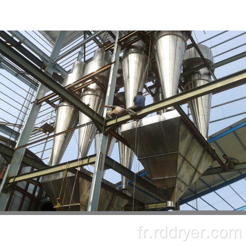 Sécheur centrifuge haute vitesse pour le fluorure de sodium